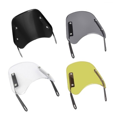 Black Motorcycle Headlight Windshield Vintage Designs Deflector for CG125