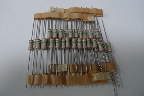 Resistor Metal Film Philips 5% X5 Off Original Vintage Resistors Drop Down Menu - Picture 578 of 657
