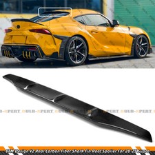 For 2020-26 Toyota Supra Gr A90 Ctm Design Carbon Fiber Rear Window Roof Spoiler
