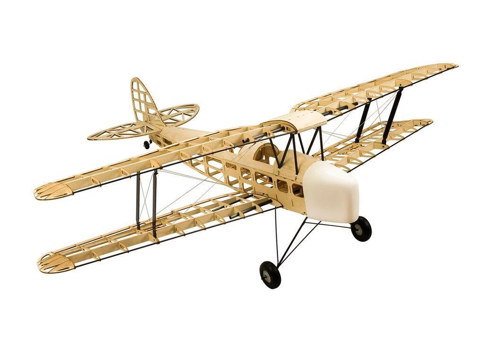 Tiger Moth 1400mm Holzbaukasten Combo mit Brushless Motor Regler Servos Torcster