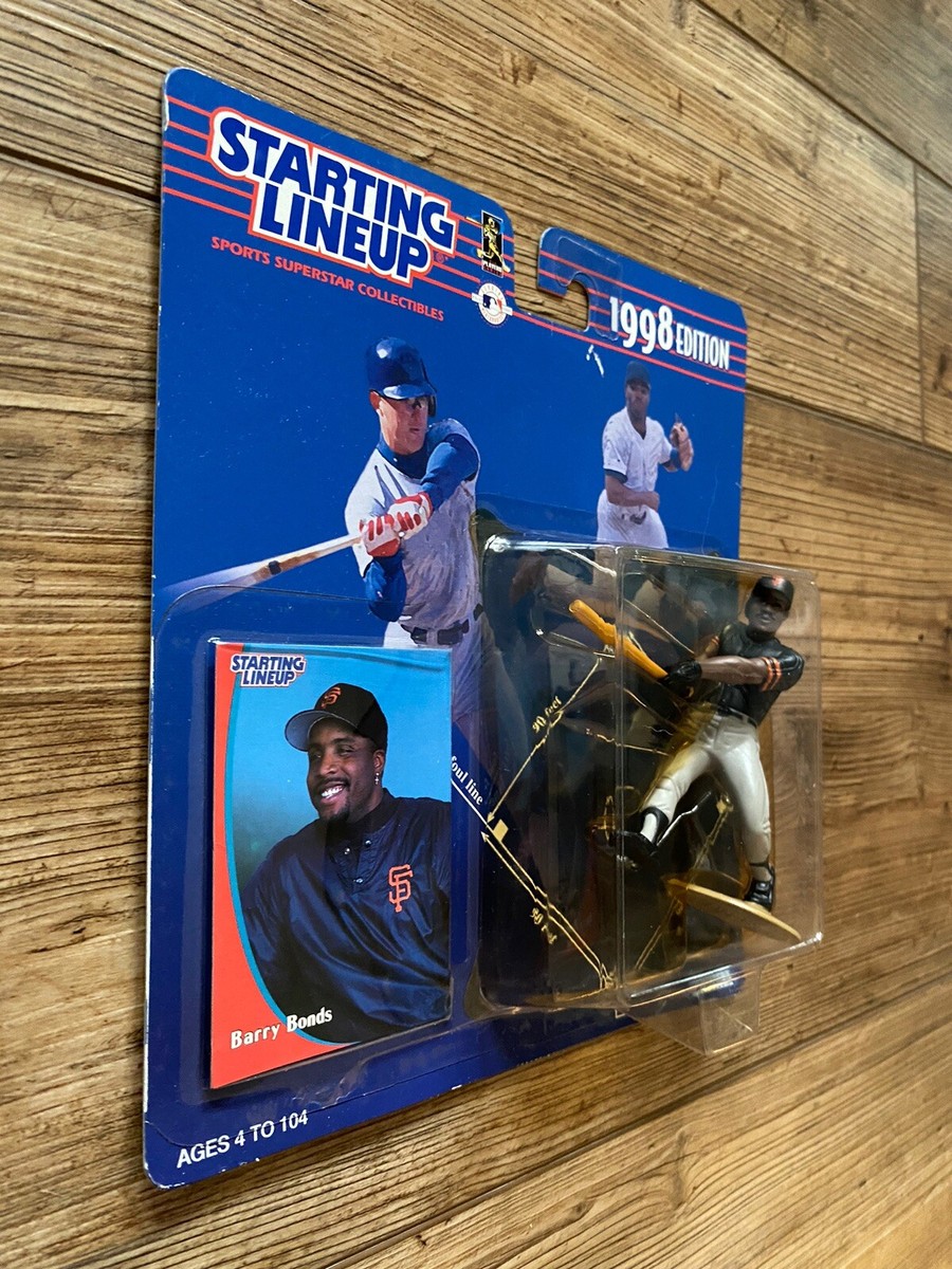 1998 Starting Lineup BARRY BONDS Baseball Figure Card SF Giants