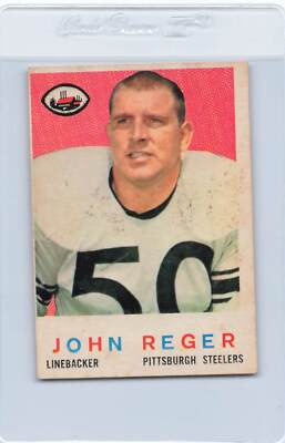 1959 Topps #124 John Reger Steelers EX *DA9553
