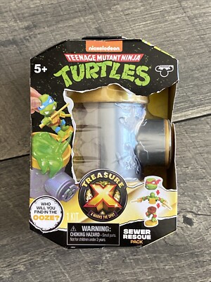 Teenage Mutant Ninja Turtles Sewer Rescue Pack Treasure X - SINGLE PACK - NEW