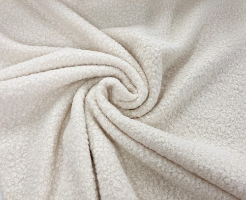 Bouclé Boucle Fabric Soft Curly Woolly Textured Winter Coat Dressmaking Material - Picture 25 of 30