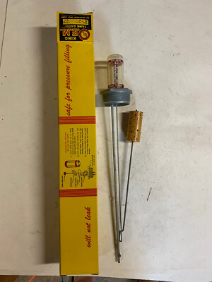 #ad OEM Horizontal Oil Tank Gauge 2quot; x 26 27quot; $28.00