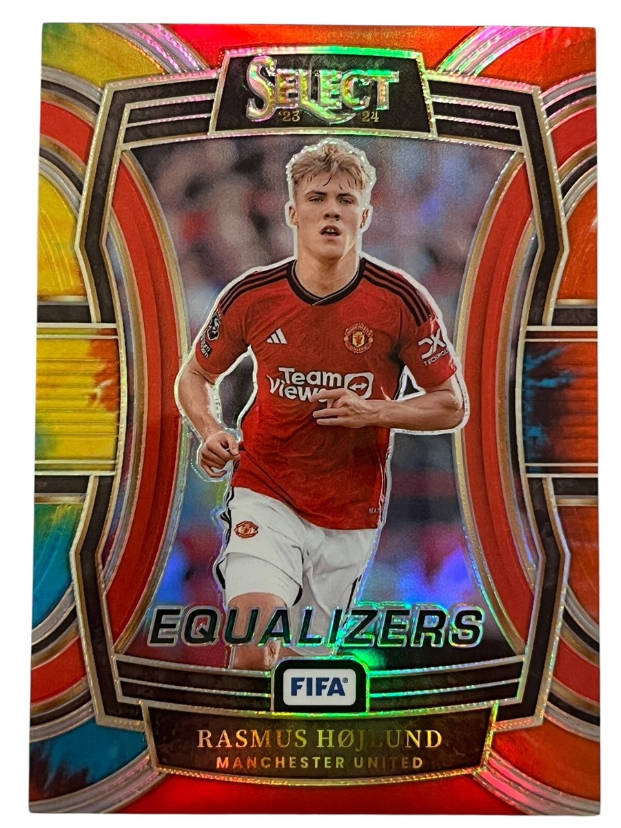 Manchester United ラスムス・ホイルンド #11 3rd PANINI SELECT 2024 RASMUS HOJLUND Tie-Dye /49 + red wave /149