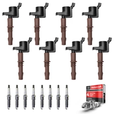 8 Ignition Coil & 8 Motorcraft Platinum Spark Plug for Ford Expedition FD509