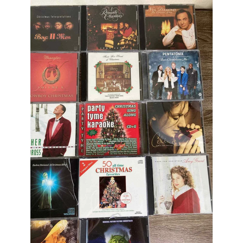 Lot of 19 Christmas CDs Holiday Music Classic Festive Various Artists in Case - Image 4 of 4