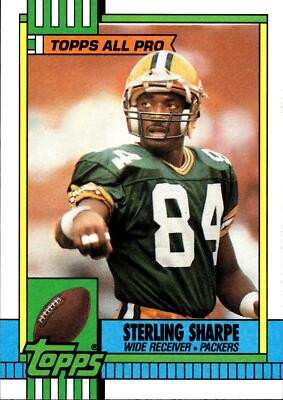 1990 Topps #140b Sterling Sharpe