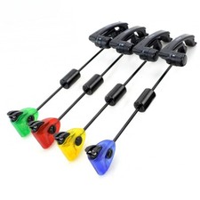 New Carp Fishing Alarm Swinger Fishing Bite Indicator LED Light 4 pieces Fishing