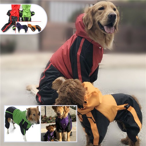 Thicken Dog Pet Raincoat Waterproof 