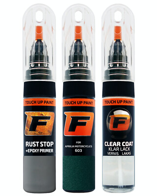 für APRILIA MOTORRAD 603 VERDE CRICKET LACKSTIFT Reparatur Set Autolack Kratz