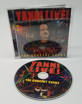 YANNI Live! The Concert Event CD The Storm NOSTALGIA Enchantment RAINMAKER
