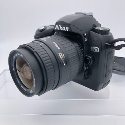 Nikon D70 + SIGMA 28-80mm F3.5-5.6 MACRO lens set