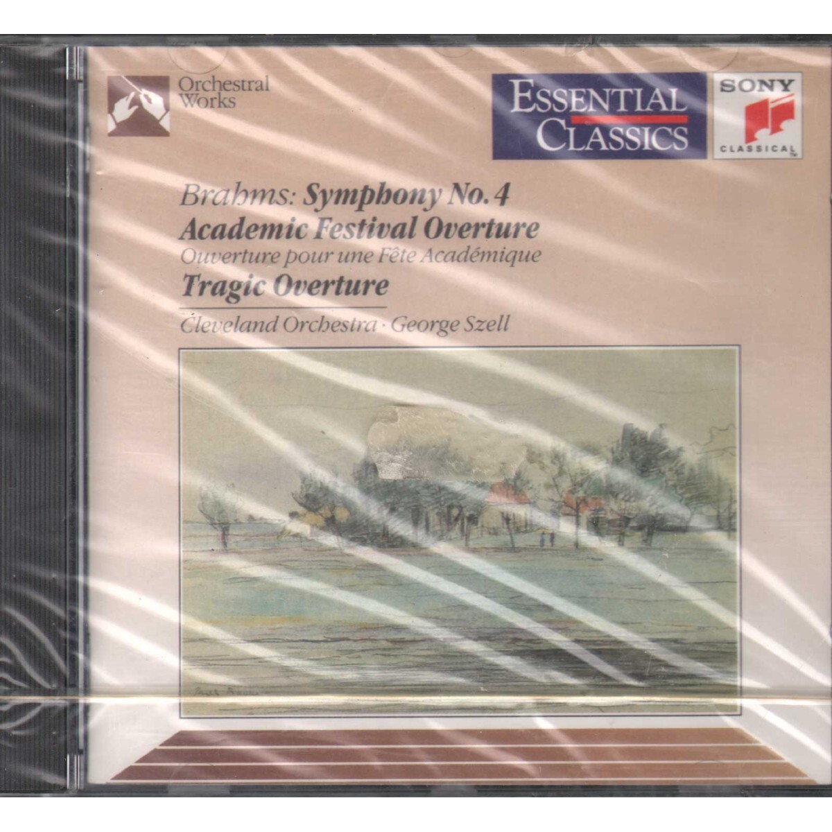 Brahms, Szell CD Symphony N 4, Academic Festival Overture, Tragic SBK46330 Sigil