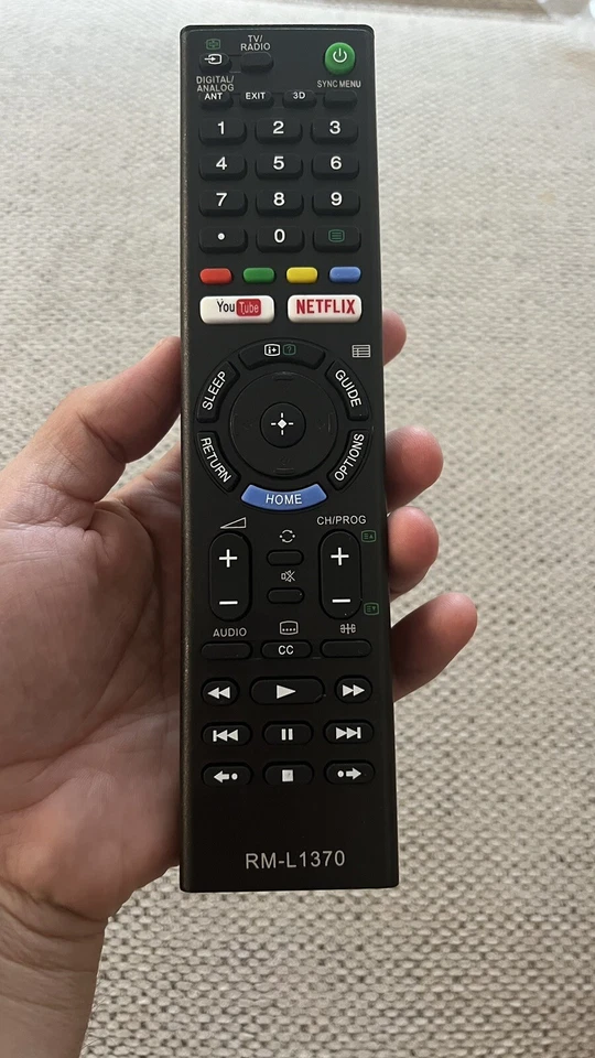 {Pack of 2} Sony Remote Control For All Sony LCD-LED and SMART Tvs - Image 2 of 4