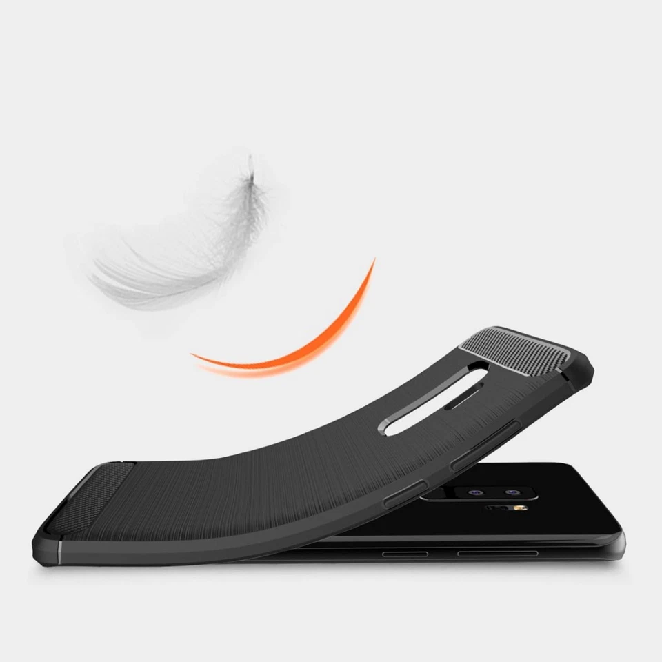 HANDY HÜLLE TPU SOFT CASE CARBON FIBER MUSTER BRUSHED DESIGN FLEXIBEL ANTI SHOCK - Bild 4 von 4