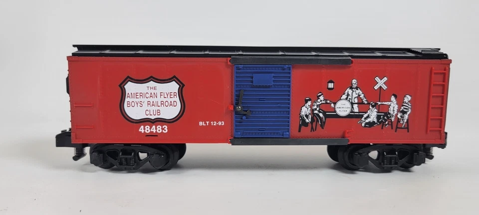 S-Gauge Lionel American Flyer 6-48483 Boy's Club Box Car - NIB - Image 3 of 4