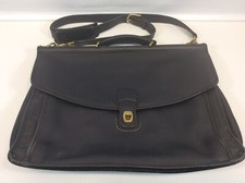 Vintage 1990s COACH Beekman Black Leather Briefcase 5266