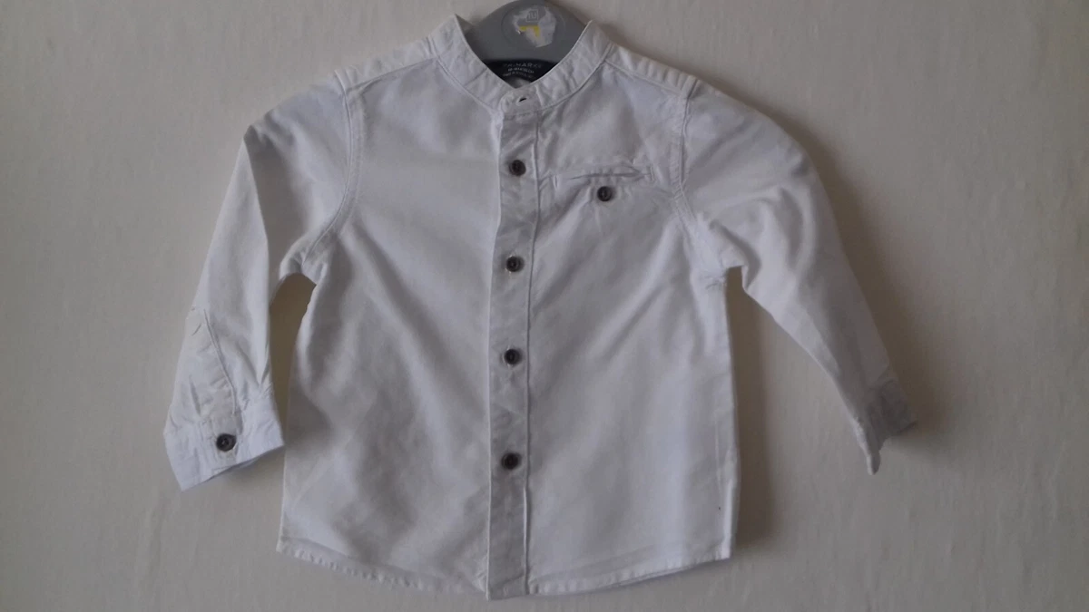 18 month white dress shirt