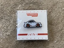 Leen Customs Automotive Pins - Porsche RWB Tarmac White Limited Edition.