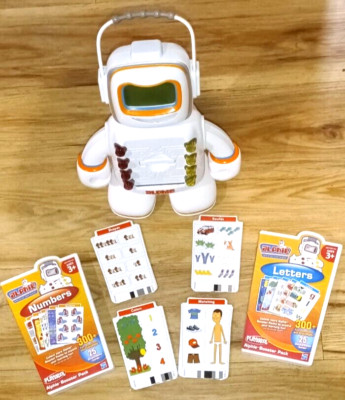 Alphie Electronic Talking Learning Interactive Robot Playskool with Cards