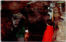 The 7 Caves Bainbridge Ohio Bottomless Pool Cave Of Springs USA Vintage Postcard