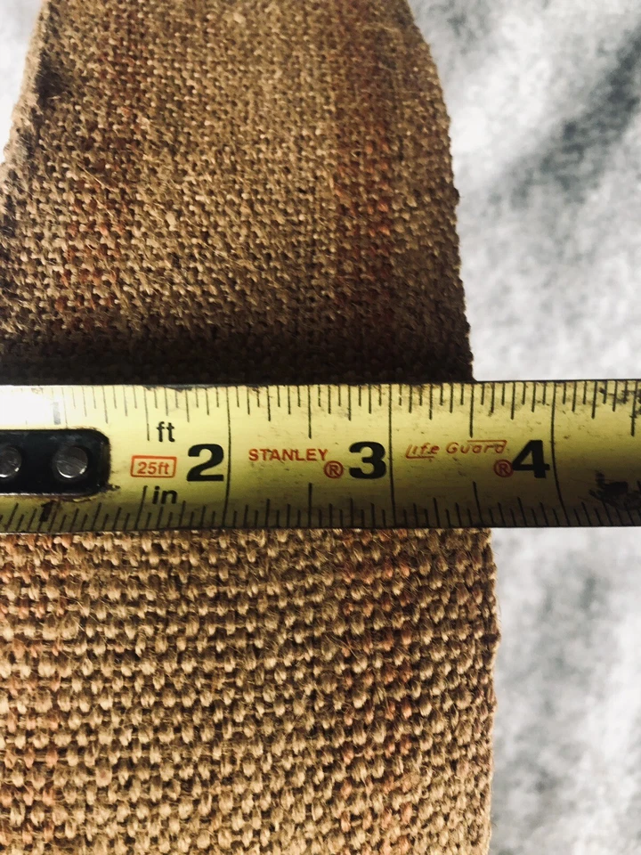 "Rollo de muebles con correas de arpillera de 3 1/2"" grado de aproximadamente 70 yardas" Foto 4 de 4