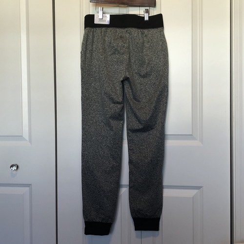 Justice Active Athletic Black & White Jogger Pants Warm Gear Girls Size 16 NWT - Picture 3 of 7
