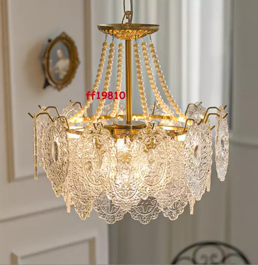 Vintage gold 2024 pendant light