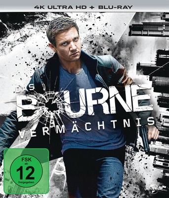 DAS BOURNE VERMÄCHTNIS  2 ULTRA HD BLU-RAY NEU  JEREMY RENNER/RACHEL WEISZ/+