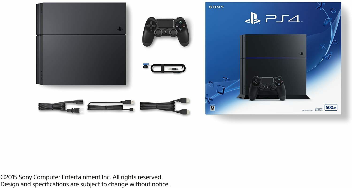 PlayStation4 CUH-1200A B01 JetBlack 500G-