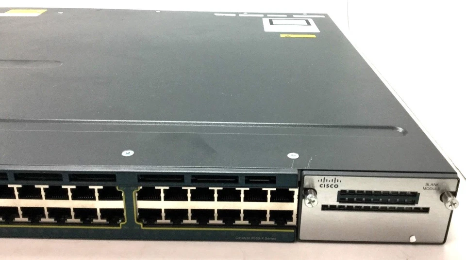 Cisco Catalyst 3560X-48T-S Switch Managed 48 ports Express Fast Ethernet Pw Cord - Image 4 of 4
