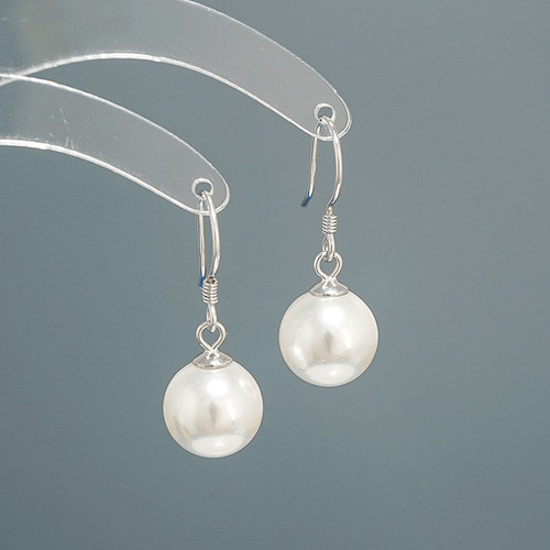 Orecchini A Goccia EVER FAITH In Zirconia Cubica - Argento, Per Sposa E Matrimonio - Confezione Regalo - 4