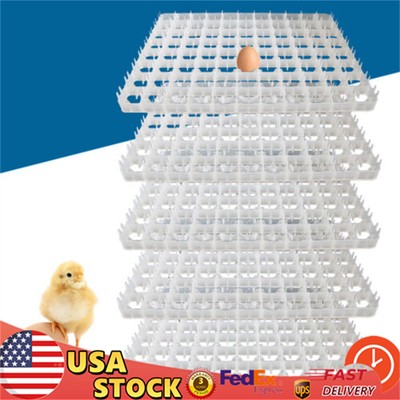 5pcs 440 Egg Automatic Hatcher Tray Automatic Breeding Machine Incubator