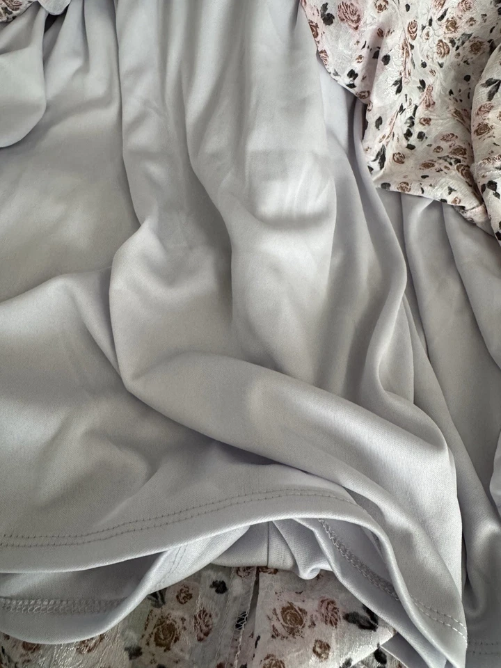 Mini Vestido Floral Manga Larga Hinchada Fuera del Hombro BLUE RAIN Para Mujer-MEDIANO Foto 3 de 4