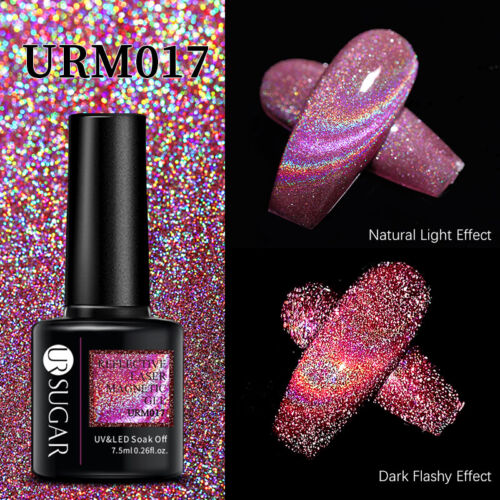 UR SUGAR Gel Nagellack Glitzer Magnetisch Wärme Reflektierend UV LED Nail Art - Bild 132 von 196
