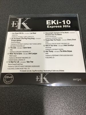 Easy Karaoke EKI Express Hits 10