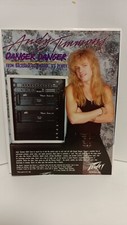 ANDY TIMMONS PEAVEY GUITAR AMPLIFIERS DANGER DANGER  PRINT AD 11 X 8.5   x1