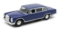 Welly 1963 Mercedes Benz 600 Blau MaßStab 1:34 1:39 4,5 Zoll Diecast Auto...