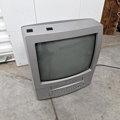 Toshiba 13  CRT TV  Combo Player Retro Gaming Read Description
