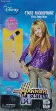 RARE Hanna Montana 50" Stage Microphone w/ Amplifier ( in box - never used) Mint