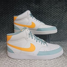 Nike Court Vision Next Nature Zapatillas de caña media alta para hombre Blanco Ocean Bliss Talla 12