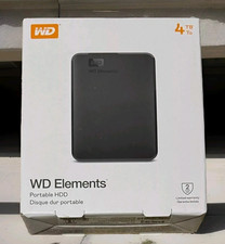 Image of WD Elements Portable 4TB External Hard Drive - HDD USB 3.2, PC - Mac