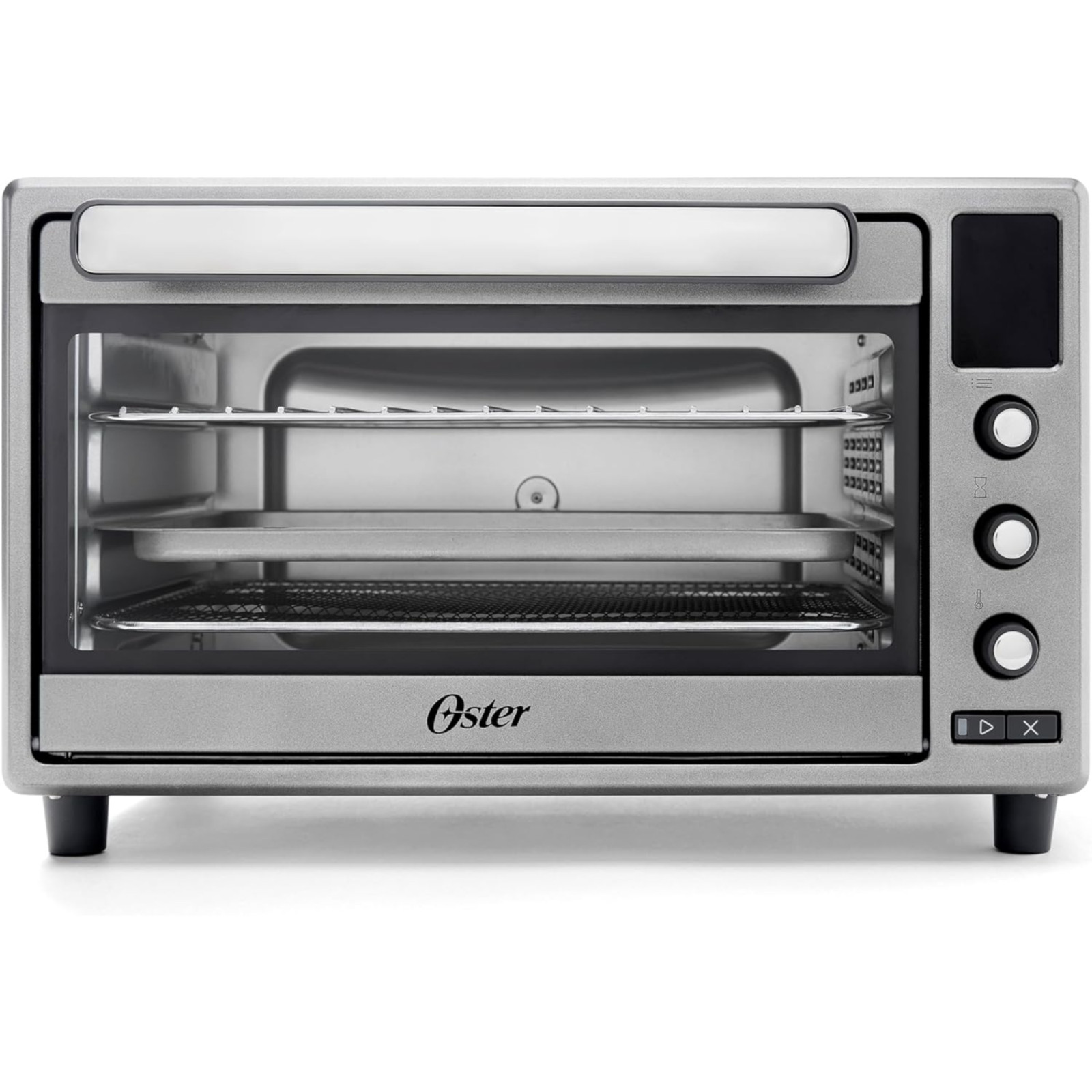 Oster 25 Liters Capacity 10 Function Air Fryer Oven Toaster Oven Countertop NEW