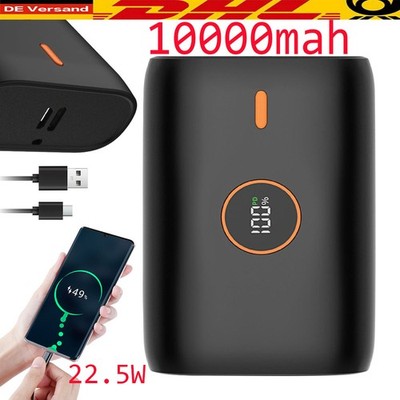 10000mAh Powerbank Mit PD20W QC3.0 LED Ladestandsanzeige Klein Aber Stark