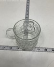 McDonalds Clear Batman Riddler Embossed Glass Mug Vintage 1995 Tableware — photo 3