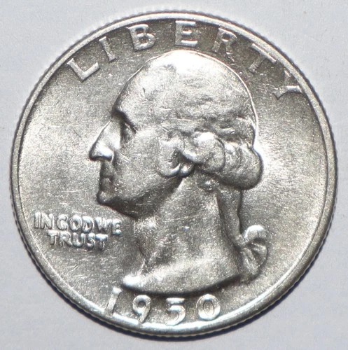 1950 S/S Washington Quarter AU (P259)