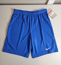 Nike Boys Navy Blue Dri-Fit Long Shorts Brand New Size Large