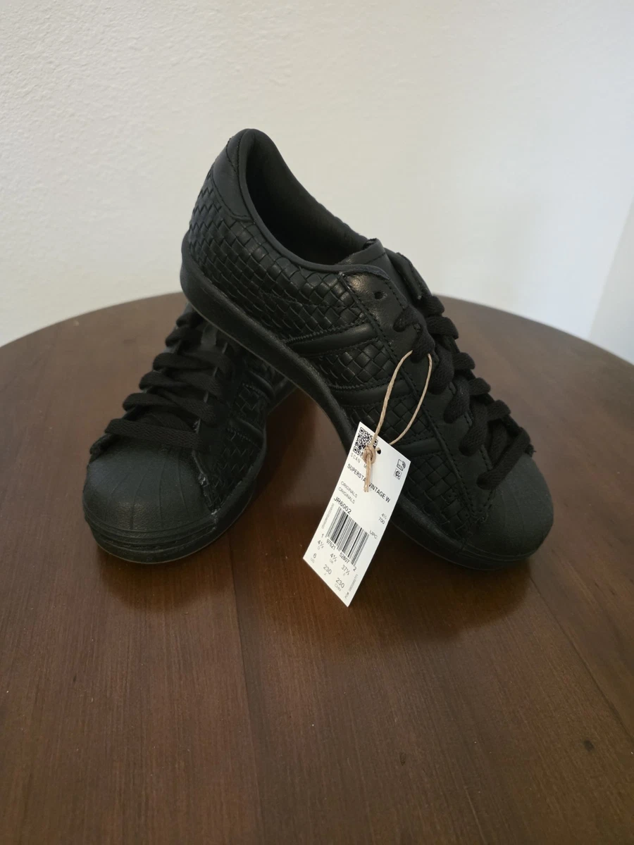 adidas Originals Superstar Core Black/Core Black/Blue W for sale | eBay